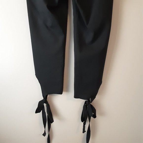 🌞New Kallula Black Kamila Dancer Yoga Pants Wrap Around Leg Ties, 4 - Picture 10 of 16
